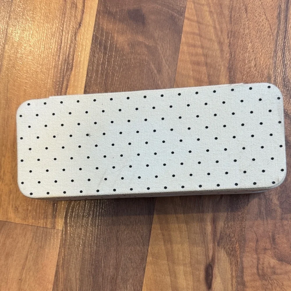 Kate Spade Cream and Black Dotted watch Case